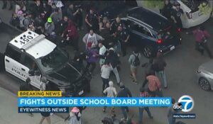 School Board Meeting Turns to Brawl Between Parents and Antifa