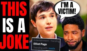 Smells Fishy: Elliot Page Tries to One-Up Jussie Smollett