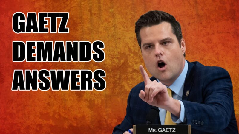 Matt Gaetz Demands Answers After Learning Trump Prosecutor’s Secret