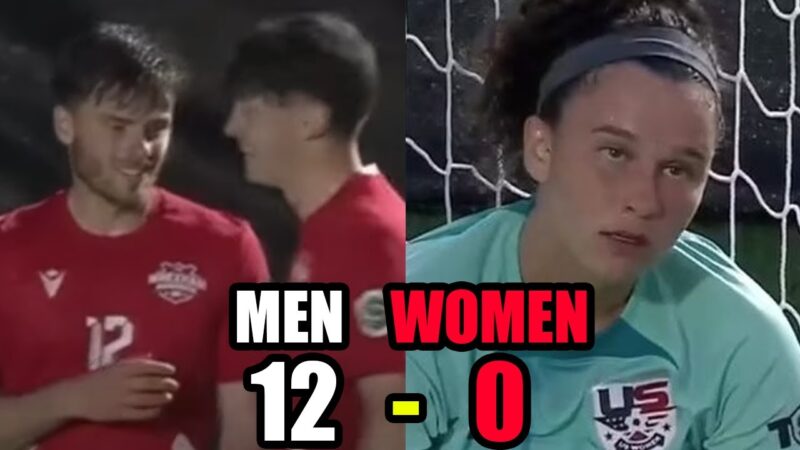 US Women’s Soccer Legends Get DESTROYED by Men’s Team