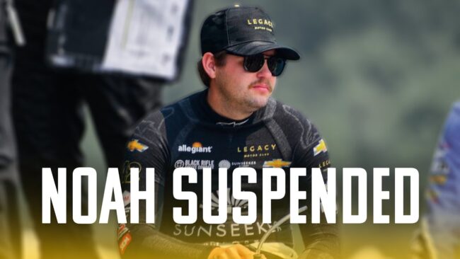 NASCAR Driver Suspended Indefinitely for Liking Meme on Twitter