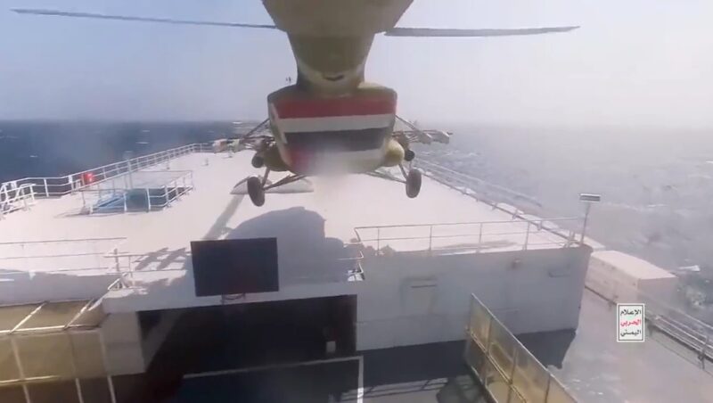 Chilling Video Shows Terrorists Hi-Jack Cargo Ship