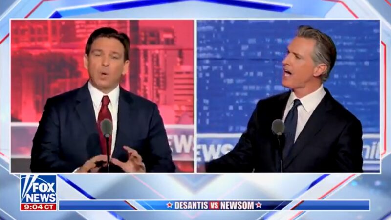 WATCH: Newsom Simps Over Kamala After DeSantis Invokes Her Name: ‘It’s Madam Vice President to You!’