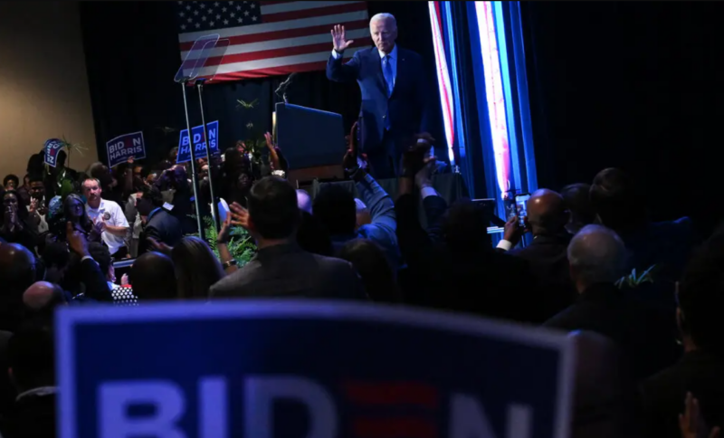 In South Carolina, Biden Tries to ‘Persuade Black Voters’ to Reject Trump