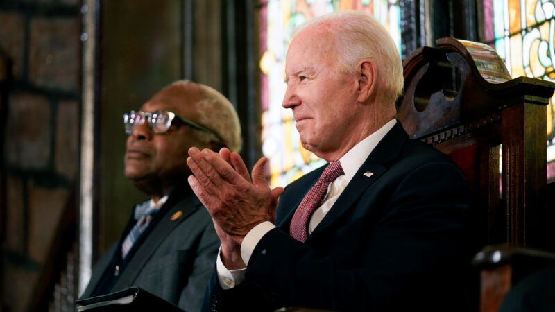 Biden Delivers Remarks at site of White Supremacist Murders