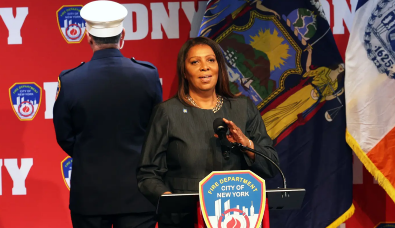 NY Firefighters Who Booed AG Letitita James to Be Sent to Woke ‘Re-Education’ Sessions