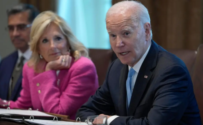 Crowd GASPS As Biden Abruptly Walks Off Stage During Campaign Speech