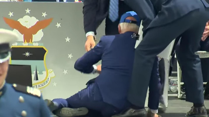 Biden Nearly Takes A Nasty Fall On Air Force One ‘Short Stairs’