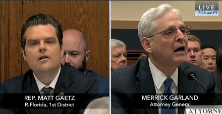 Garland Answers Questions During Intense House Committee Hearing