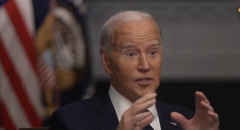 Biden Takes Part In Interview With Holt, Has Tense Exchange