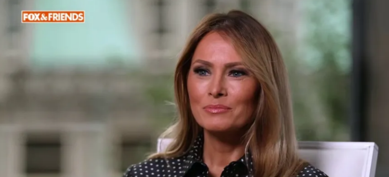 Melania Trump Gives Rare Interview With Fox News