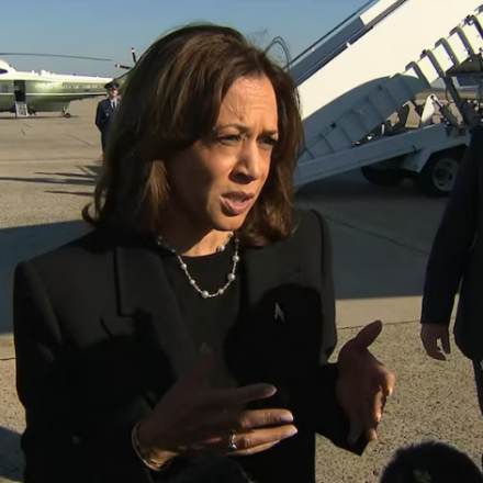 Kamala Responds To Question About Biden’s Comment During Event