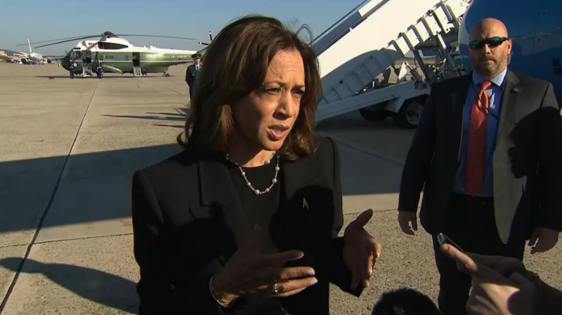 Kamala Responds To Question About Biden’s Comment During Event