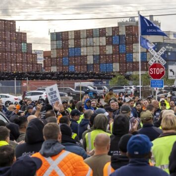 Dock Workers Go On Strike