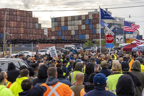 Dock Workers Go On Strike