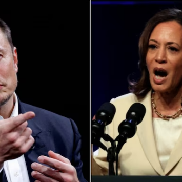 Musk Responds To Harris Comment