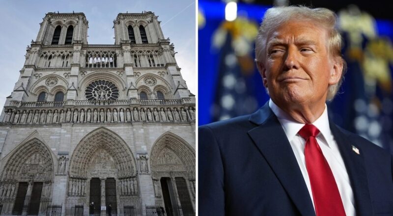 Trump To Attend Notre Dame Cathedral Opening